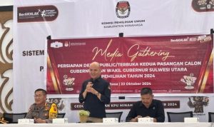 Ketua Divisi Hukum dan Pengawasan KPU Sulut, Meidy Tinangon. foto (ist)