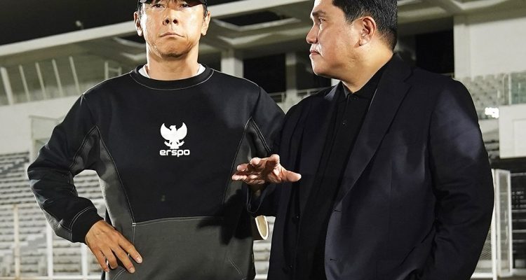 Erick Tohir bersama coach STY, foto (ig/erick tohir)