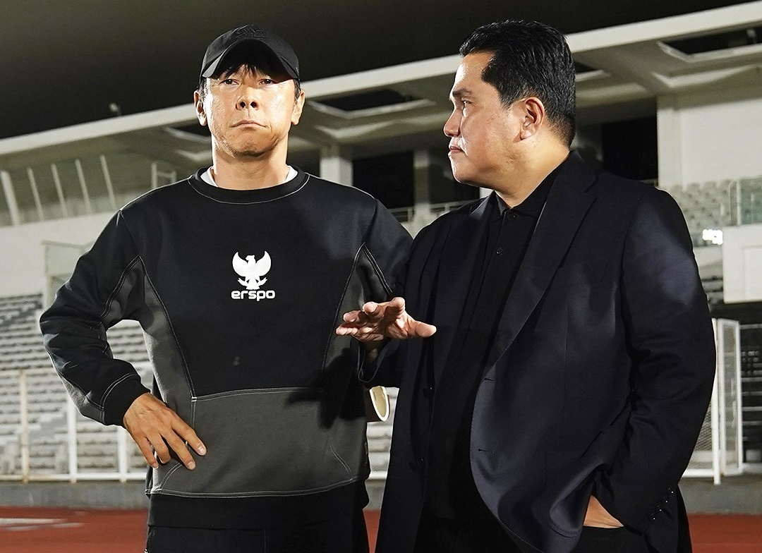 Erick Tohir bersama coach STY, foto (ig/erick tohir)