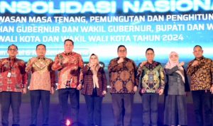 Konsolnas Pengawasan Masa Tenang, Pemungutan dan Penghitungan Suara Pemilihan 2024 di Jakarta, Selasa (19/11/2024). (foto : istimewa)
