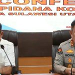 press conference Polda Sulut, (foto : istimewa)