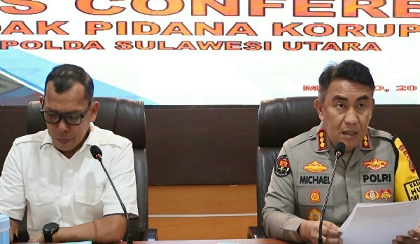 press conference Polda Sulut, (foto : istimewa)