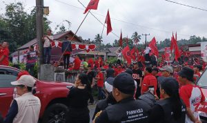 Suasana Kampanye FDW-TK di Kumelembuai, Selasa (5/11/2024)