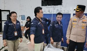 Kapolres Minsel AKBP Arianto Salkery, SH MH saat meninjau Pleno Rekapitulasi di Kecamatan Kumelembuai, Jumat (29/11/2024). (foto:mediaalternatif)