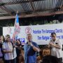 E2L saat melantik TKD dan Saksi-saksi di Minsel, foto (ist)