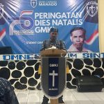 Ketua Cabang GMKI Manado, Fredrik Falen Wongkar