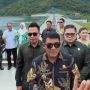 Gubernur Yulius saat berkunjung di Kabupaten Bolaang Mongondow, (foto : ist)