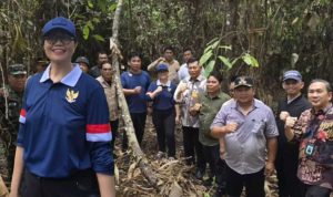 Wamen Diktisaintek Pantau Lokasi Pembangunan Sekolah Unggulan Garuda di Minahasa, (foto : ist/kolase alternatif)