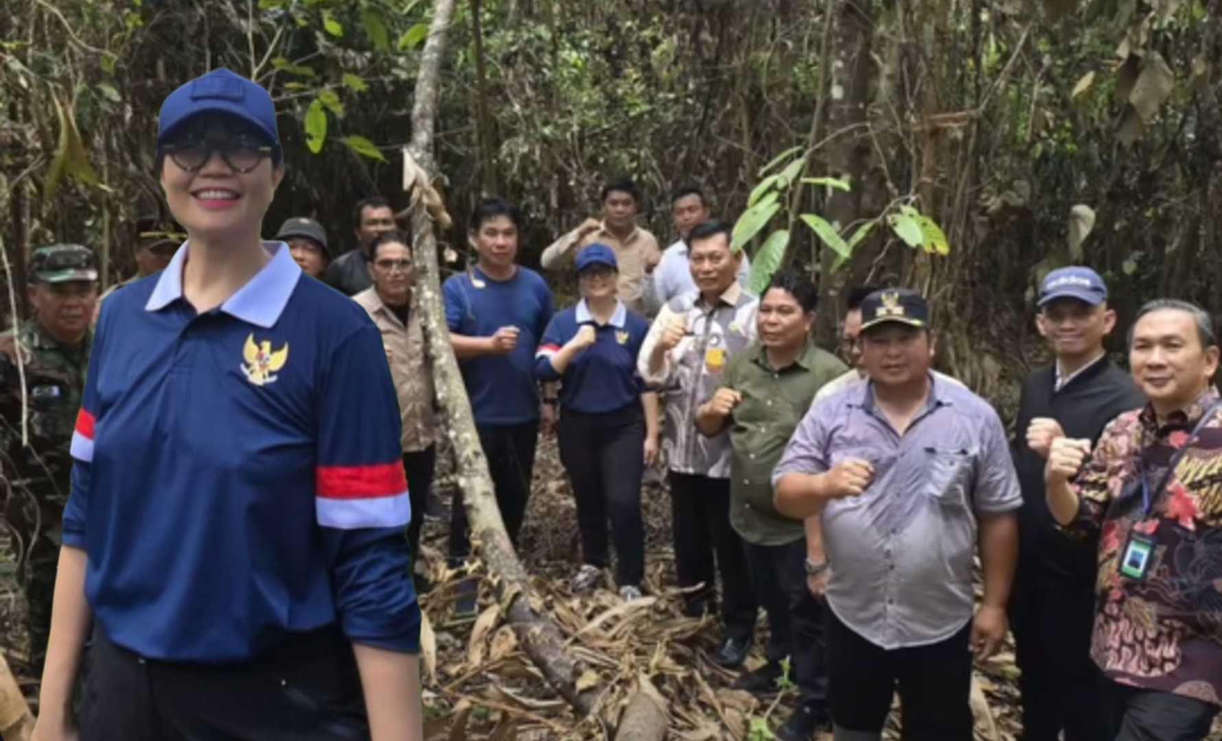 Wamen Diktisaintek Pantau Lokasi Pembangunan Sekolah Unggulan Garuda di Minahasa, (foto : ist/kolase alternatif)
