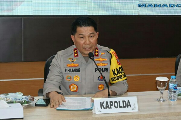 Kapolda Sulut Irjen Pol Roycke Harry Langie