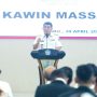 Kawin Massal Pemprov Sulut, Gubernur Yulius Jadi Saksi 124 Pasutri