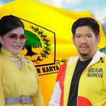 Ketua DPD 1 Golkar Sulut Christiany Eugenia Paruntu dan Sekretaris Raski Mokodompit, (foto : kolase alternatif)