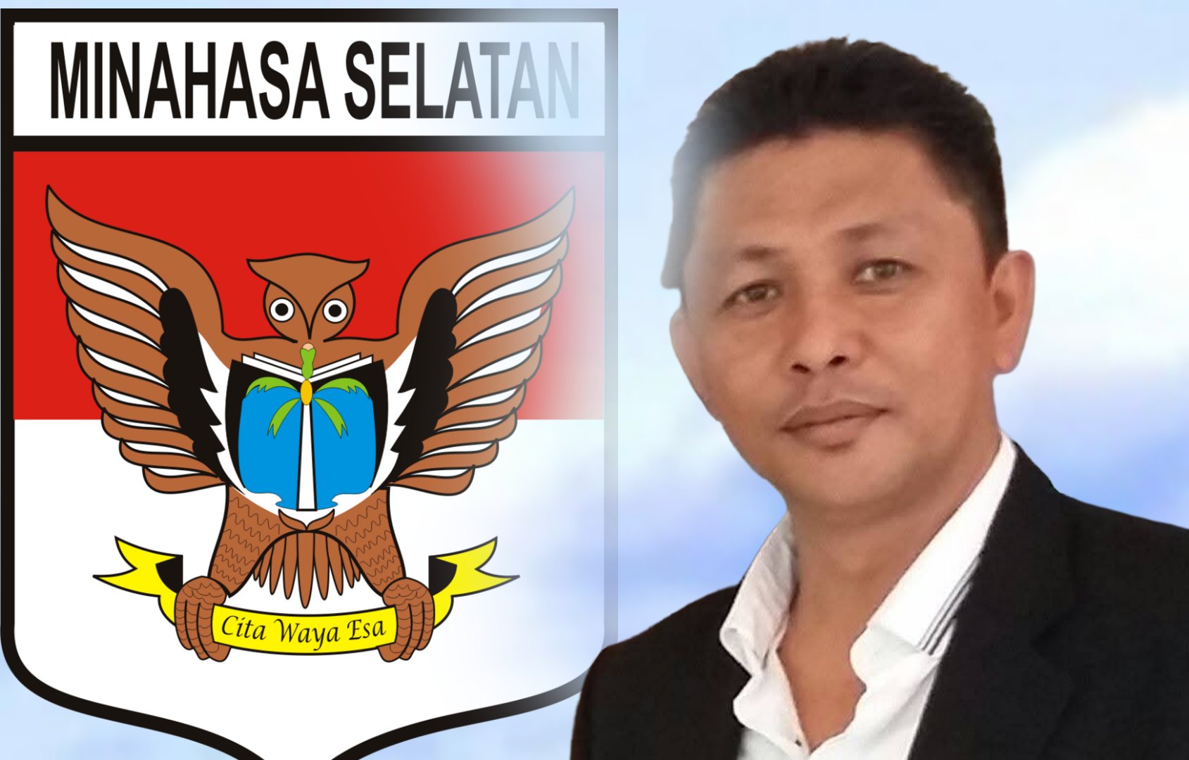 Kepala Dinas Perkim Minsel Frangky Mamangkey, (foto : kolase alternatif)