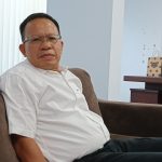 Kakanwil Bulog Sulut Gorontalo, Ermin Tora, SP saat ditemui di Ruang Kerjanya, Kamis (10/7/2025). (foto : alternatif)