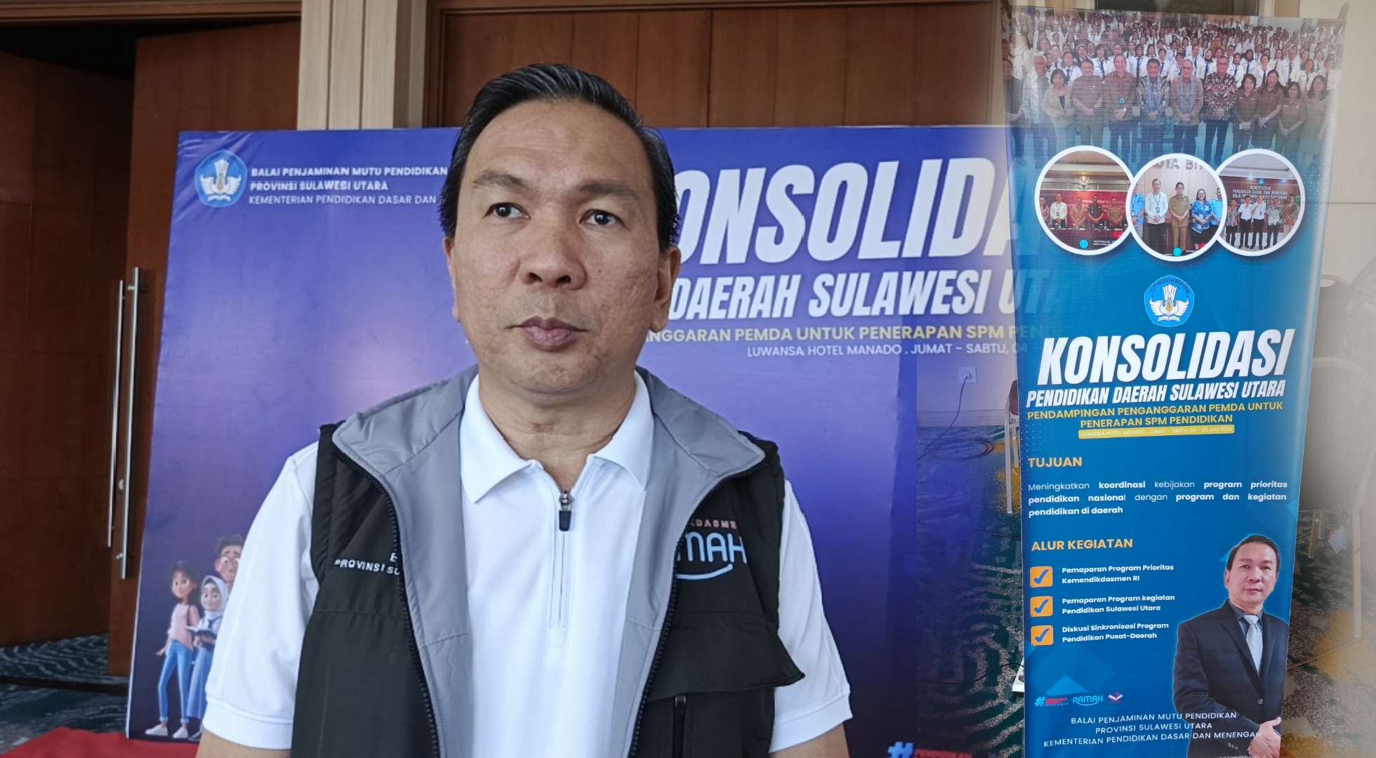 Kepala BPMP Sulut Febry H J Dien ST M.Inf.Tech (foto : mediaalternatif)