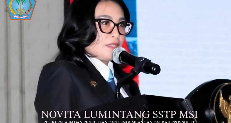 Novita Lumintang, SSTP MSI Plt. Kaban Bapelitbangda Sulut (foto istimewa/kolase alternatif)