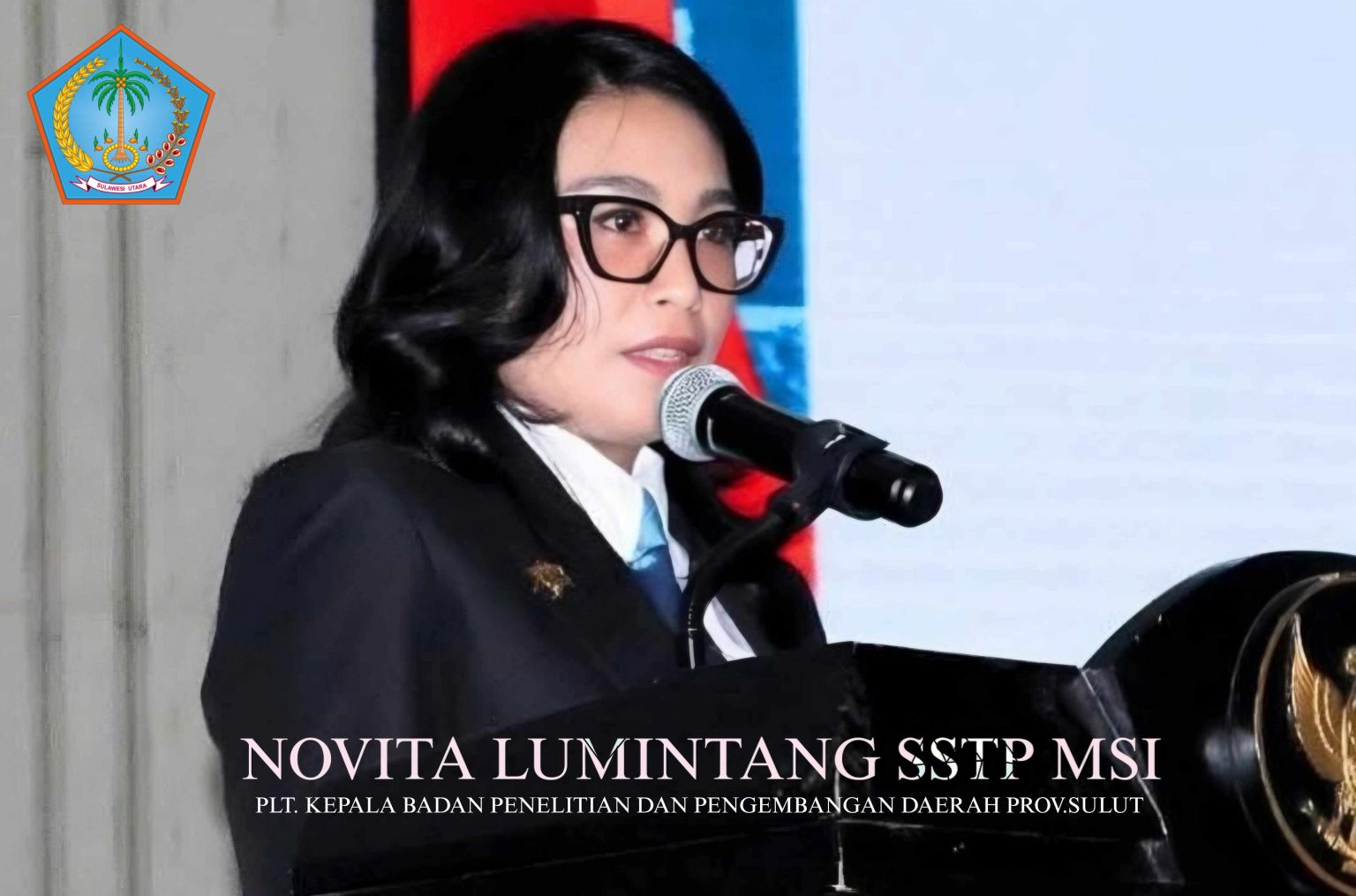 Novita Lumintang, SSTP MSI Plt. Kaban Bapelitbangda Sulut (foto istimewa/kolase alternatif)
