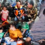 ‎Gubernur Yulius di Pelabuhan Manado, (foto : istimewa/kolase alternatif)