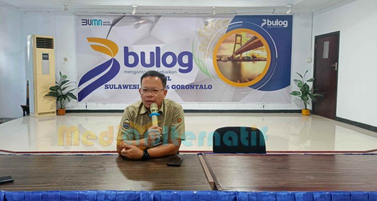 Pimpinan Wilayah (Pinwil) Bulog SulutGo, Ermin Tora (foto : alternatif)