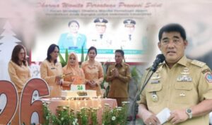 HUT ke-26 DWP-Gubernur Yulius Selvanus-Komentar.co