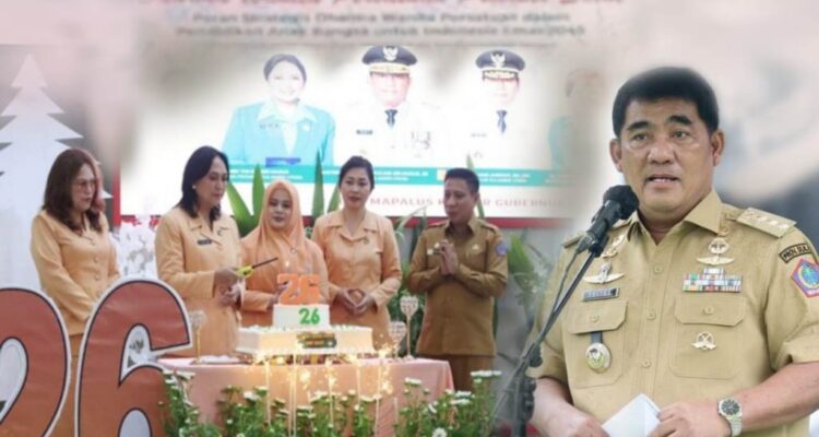 HUT ke-26 DWP-Gubernur Yulius Selvanus-Komentar.co
