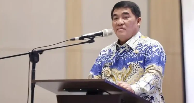 Gubernur Yulius Selvanus, (foto : dok tim YSK/Istimewa)