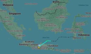 Pesawat ATR 400 milik Indonesia Air Transport dilaporkan hilang kontak saat melakukan penerbangan dari Yogyakarta menuju Makassar, Sabtu (17/1/2026). (Dok. Istimewa)
