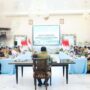 Gubernur Yulius saat memimpin rapat koordinasi bersama forkopimda dan stakeholder. (foto : ist/kolase alternatif)