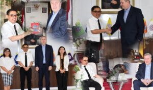 Pertemuan Rektor Universitas Sam Ratulangi dengan Founder & CEO JANZZ Technology (Swiss) Senin, (9/2/2026)