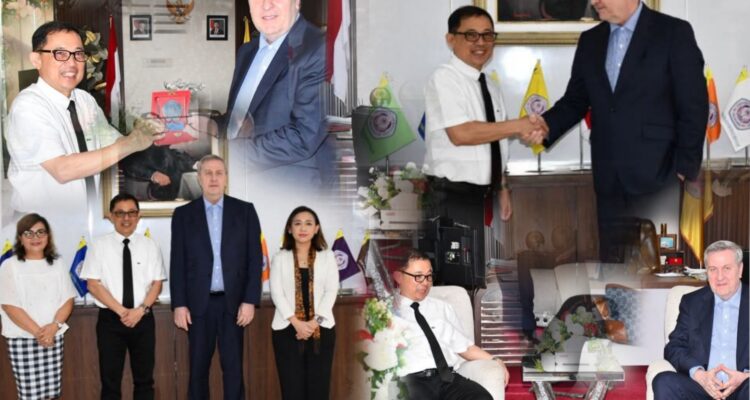 Pertemuan Rektor Universitas Sam Ratulangi dengan Founder & CEO JANZZ Technology (Swiss) Senin, (9/2/2026)
