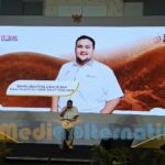 Standius Bara Prima (SBP) saat membawakan sambutan dalam musda Tidar sulut di FourPoint by Sheraton Hotel, Manado, Minggu (26/4/2026). foto : mediaalternatif