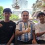 Ketua AFP Sulut Meyvo Rumengan bersama Ahmad Abdul Karim dan Alfa Karaeng