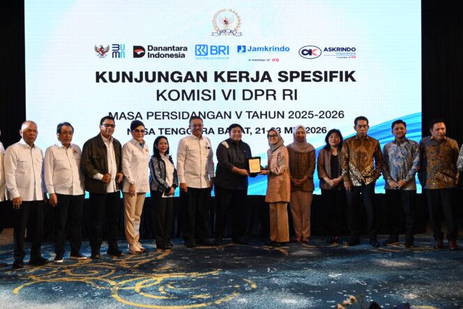 Kunjungan Kerja Spesifik Komisi VI DPR RI ke Lombok, NTB, Kamis (21/5/2026). (foto : ist)