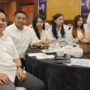Ketua BPC Hipmi Mitra Fiano Rambi, SE bersama dengan pengurus saat hadir di Rakerda, Diklatda, dan Forbisda. (foto : mediaalternatif)