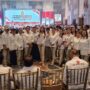 Momen kebersamaan DPC Gerindra Minsel di Rakerda Gerindra, Sabtu (23/5/2026)