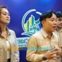 Hizkia Sembel didampingi pengurus BPD Hipmi Sulut, Ramon Karamoy dan Penzy Manalip. (foto : mediaalternatif)