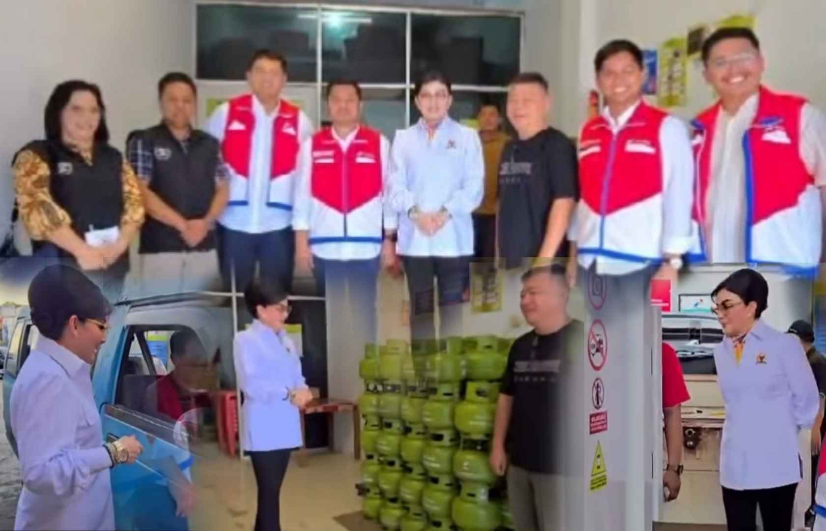 CEP saat turun sidak di SPBU dan Agen LPG 3 kilogram di Kota Manado, Senin (11/5/2026). (grafis : mediaalternatif)