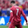 Cristiano Ronaldo mencetak dua gol ke gawang Uzbekistan sekaligus mencatatkan namanya sebagai pencetak gol terbanyak Portugal dalam ajang Piala Dunia. (Sky Sports)