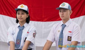 Gabriel Kamasi dari Kota Kotamobagu dan Faith Maengkom dari Kabupaten Minahasa