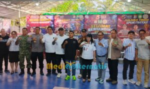 Foto bersama saat pembukaan Bhayangkara Boxing Championship 2026, Rabu (24/6/2026). (dok.mediaalternatif)