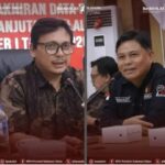 Foto : Ketua KPU Sulut Kenly Poluan, Ketua Bawaslu Sulut Ardiles Mewoh, Anggota Bawaslu Sulut Donny Rumagit, Anggota KPU Sulut Salman Saelangi (grafis : mediaalternatif)
