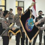Upacara Pemuliaan Nilai-Nilai Luhur Tribrata yang dirangkaikan dengan tradisi pencucian Pataka Polda Sulut “Maesa’an Waya” di aula Polda Sulut, Senin (29/6/2026).