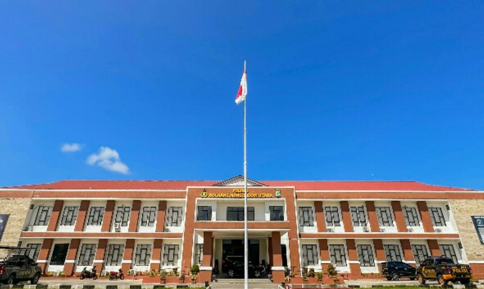 foto kantor Polres Bolaang Mongondow Utara. (dok.istimewa)