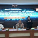 Konferensi pers di Aula Tribrata Polda Sulut, Senin (29/6/2026).