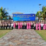 Foto bersama di momen upacara Korps Raport Kenaikan Pangkat