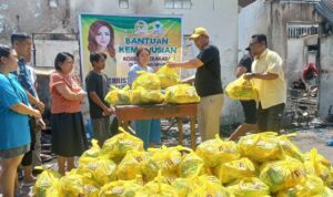 Bantuan kemanusiaan CEP untuk korban kebakaran di Wanea Kota Manado, (dok.ist)