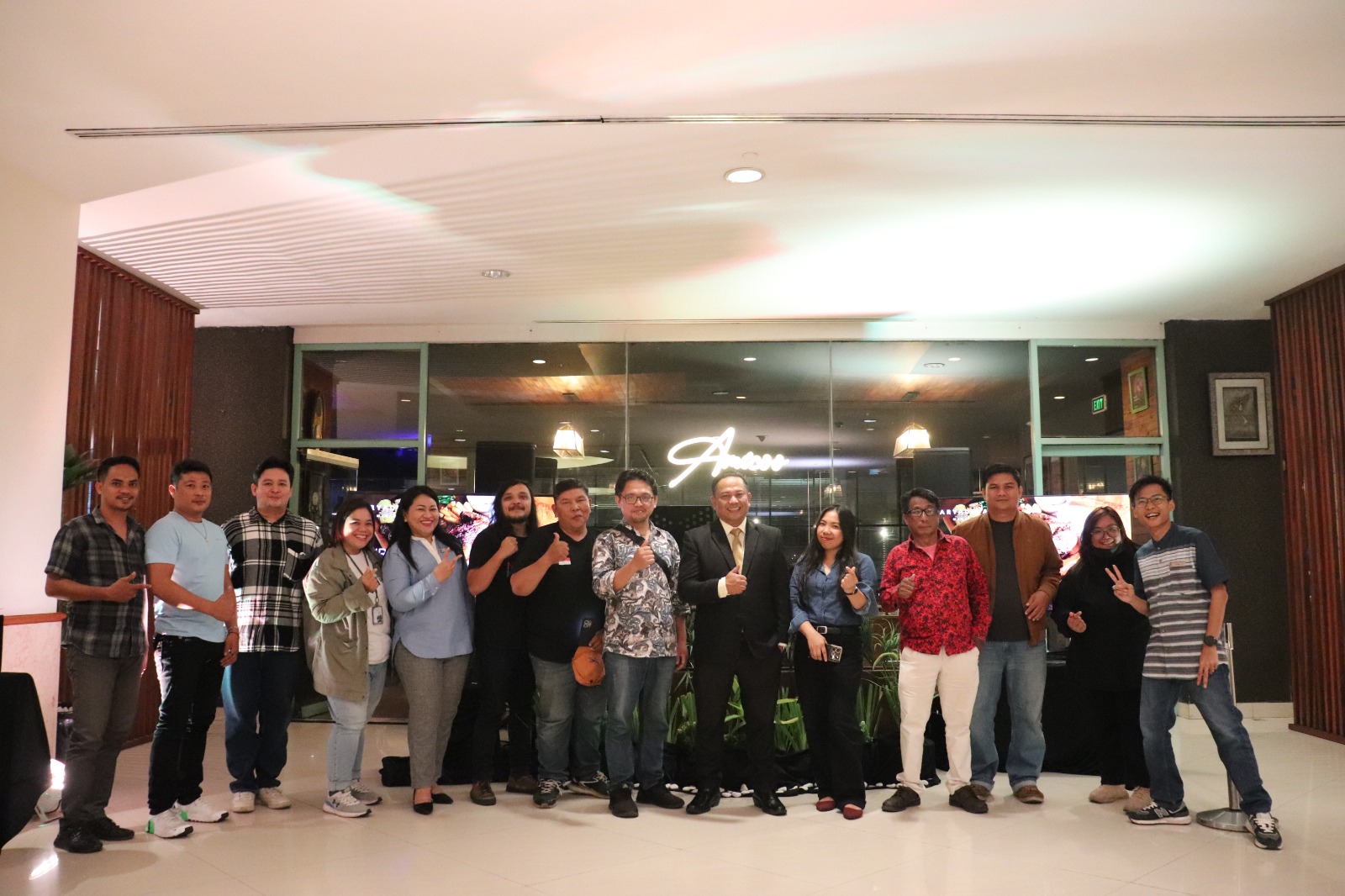 Appreciation & Networking Night yang berlangsung di Amicoo Restaurant, Jumat (3/7/2026) malam.
