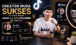 Beni Gaharja pemilik akun TikTok @ben_gajereal (dok.pribadi)