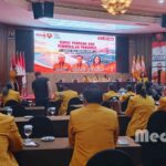 Rapat perdana sekaligus pembekalan bagi seluruh jajaran pengurus di Hotel Aryaduta Manado, Jumat (3/7/2026).