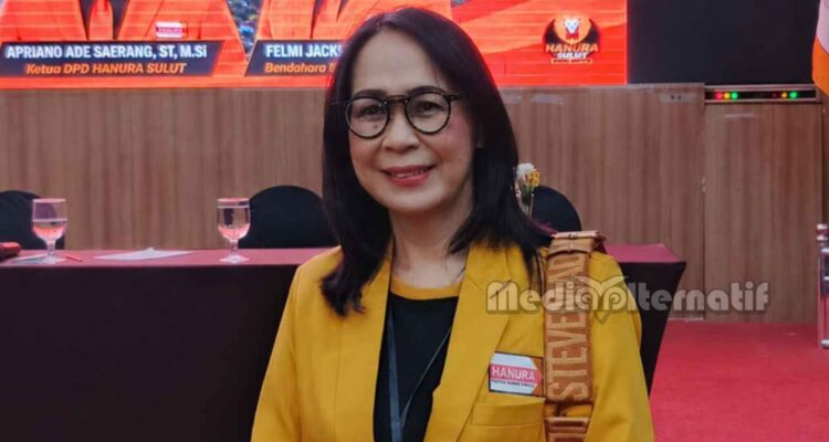 Bendahara DPD Hanura Sulut, Felmy Jackline Pelleng SH, (dok.alternatif)